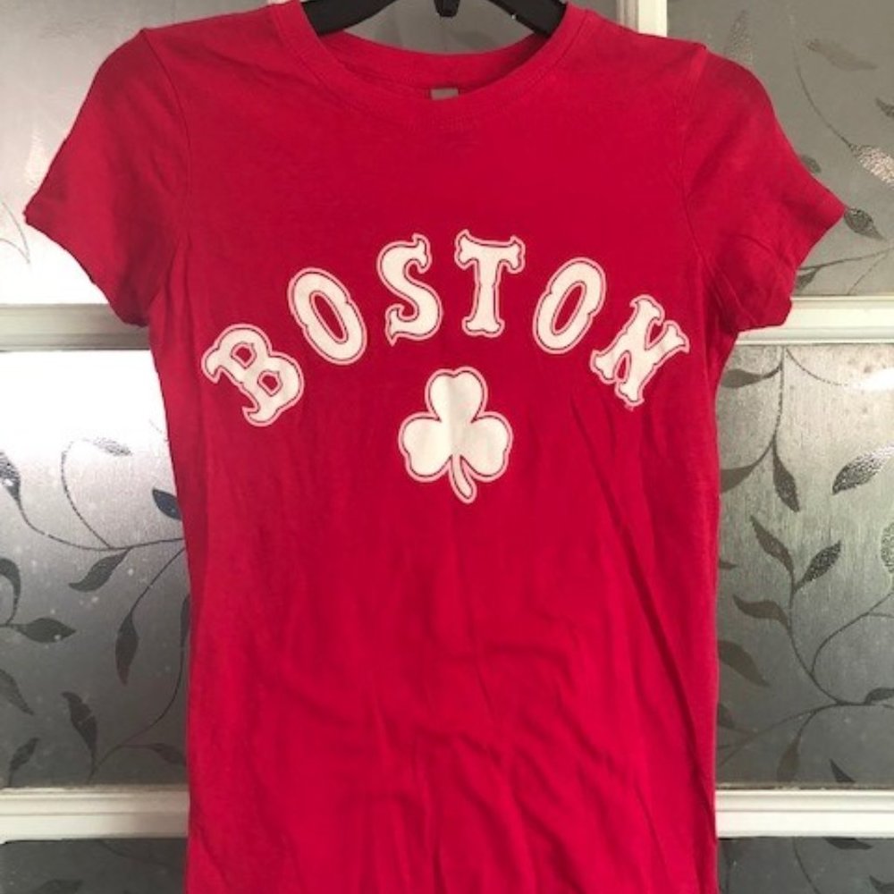 Soft Dark Pink BOSTON Shirt